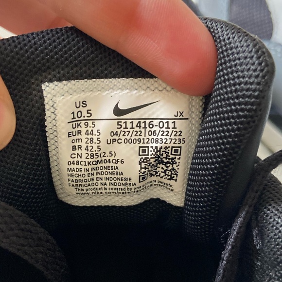 Nike Air Max Correlate Black Grey Size 10.5 - Picture 4 of 8